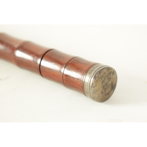 140 - AN INTERESTING EXPANDABLE REED CHANTER the simulated bamboo body with an expandable lower section re... 