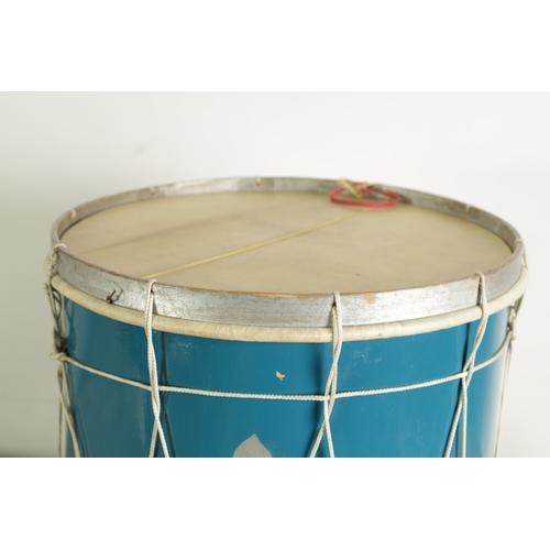 149 - A COLLECTION OF FIVE DRUMS of various size and colour(55cm high and smaller)