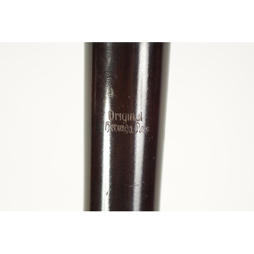 35 - AN ALEXANDER HEINRICH BLOCKFLUTE RECORDER with single key in original box(65.5cm overall)... 