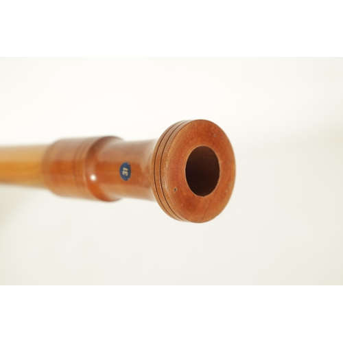 47 - AN ALEXANDER HEINRICH RECORDER made in maple and in the original box(48.4cm overall)