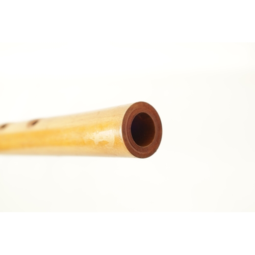 99 - TWO 3-HOLE TABOR PIPES of simple plain form.