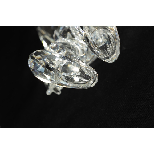 11 - A 20TH CENTURY MICKEY MOUSE COLLECTION OF SWAROVSKI CRYSTAL comprising Mickey Mouse, Minie Mouse, Go... 