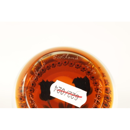 23 - A COLLECTION OF WHITEFRIARS AND PERTHSHIRE PAPERWEIGHTS the three limited edition Whitefriars filled... 