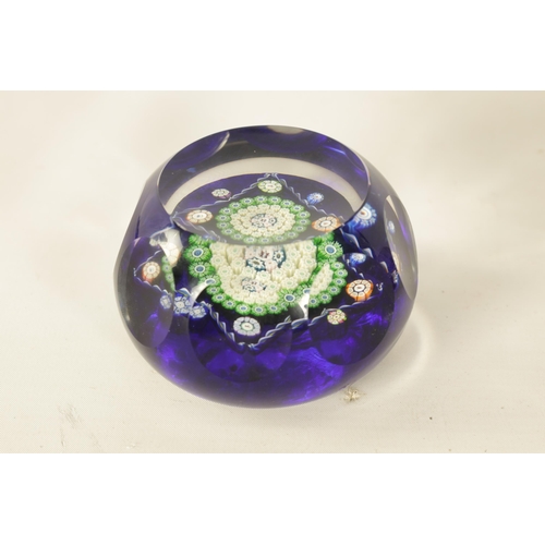 23 - A COLLECTION OF WHITEFRIARS AND PERTHSHIRE PAPERWEIGHTS the three limited edition Whitefriars filled... 