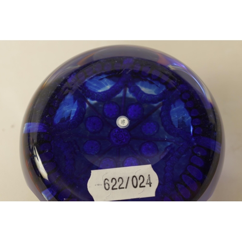 23 - A COLLECTION OF WHITEFRIARS AND PERTHSHIRE PAPERWEIGHTS the three limited edition Whitefriars filled... 