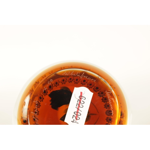 23 - A COLLECTION OF WHITEFRIARS AND PERTHSHIRE PAPERWEIGHTS the three limited edition Whitefriars filled... 