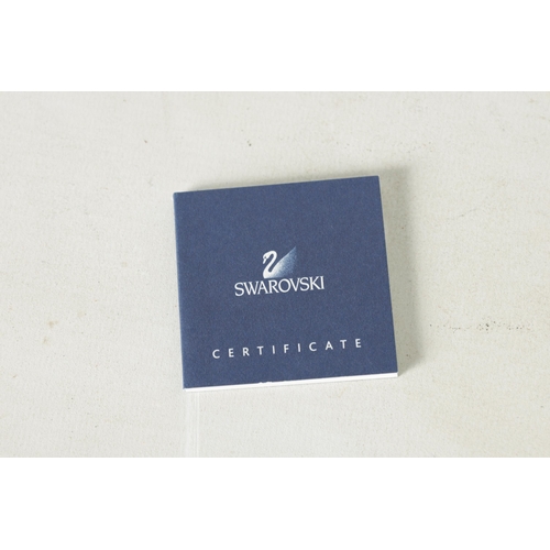 7 - A 20TH CENTURY SWAROVSKI CRYSTAL BIRDS OF PARADISE COLLECTION BLACK TOUCAN - boxed. (20.5cm high)