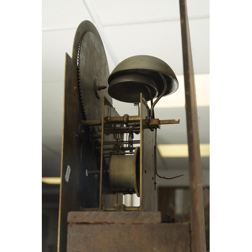 1180 - PIETER GIB, ROTTERDAM. A FINE 18TH CENTURY DUTCH BURR WALNUT AND MARQUETRY INLAID 8 DAY LONG CASE CL... 