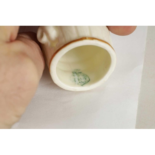 20 - A COLLECTION OF ROYAL WORCESTER CANDLE EXTINGUISHERS circa 1880, 1909 and 1925 comprising of Dog in ... 