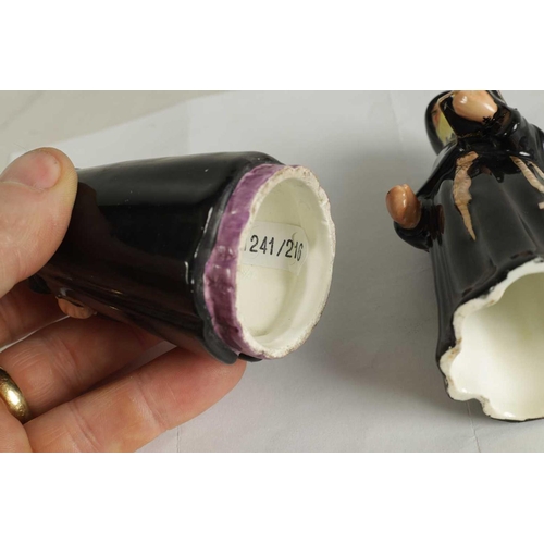 33 - A COLLECTION OF DERBY, COPELAND-SPODE AND MEISSEN CANDLE EXTINGUISHERS circa 1860, 1880 and 1890 com... 