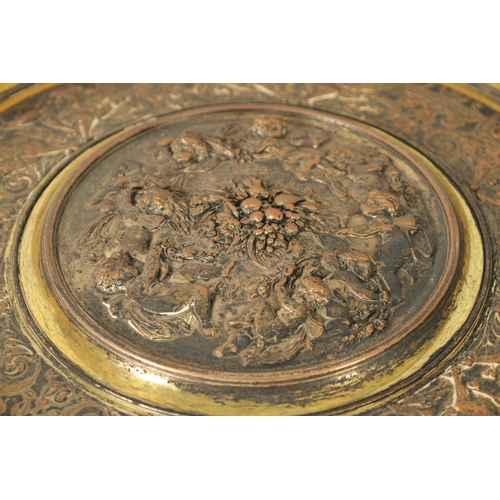 314 - A LATE 19TH CENTURY ELKINGTON PLATE CHARGER PRESENTED TO THE BEAUMARIS REGATTA after a design by Mor... 