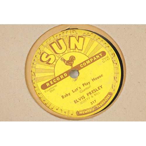 607 - ELVIS PRESLEY - BABY LET'S PLAY HOUSE - ORIGINAL US SUN 10