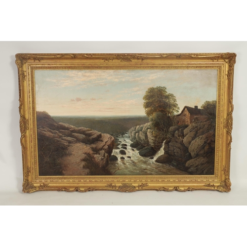 652 - EDMUND H. NIEMANN 1841–1910 - 19TH CENTURY OIL ON CANVAS Yorkshire landscape scene titled on reverse... 