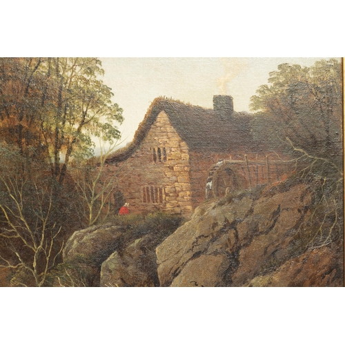 652 - EDMUND H. NIEMANN 1841–1910 - 19TH CENTURY OIL ON CANVAS Yorkshire landscape scene titled on reverse... 