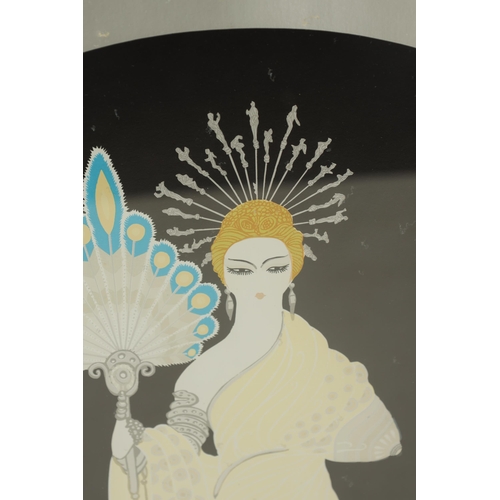 705 - ERTE. A LARGE ART DECO STYLE SIGNED SERIGRAPH. Titled 'Aphrodite', signed lower right - mounted in a... 