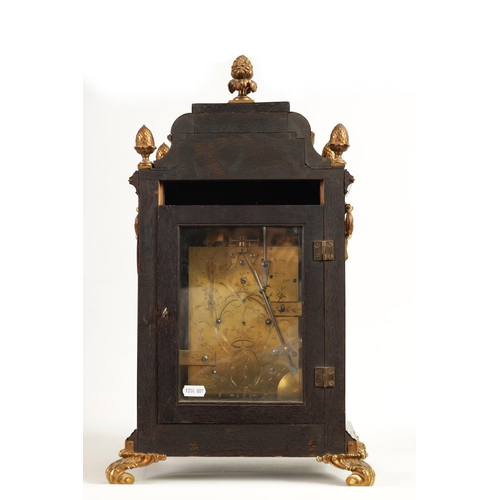 711 - JOSIAH EMERY, LONDON. A FINE GEORGE III ORMOLU MOUNTED TORTOISESHELL BRACKET CLOCK the gilt-brass mo... 