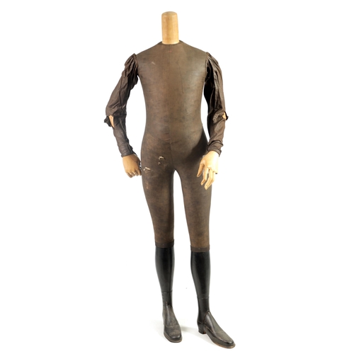 548 - A LARGE EARLY 20TH CENTURY FRENCH RETICULATED MANNEQUIN ATTRIBUTED TO STOCKMAN having moving joints ... 