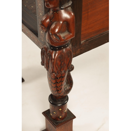 183 - AN IMPORTANT LATE 17TH CENTURY INDO-PORTUGUESE IVORY INLAID PADOUCK AND EBONY COLLECTORS CABINET ON ... 