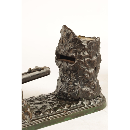 586 - A RARE EARLY 20TH CENTURY PAINTED CAST IRON MECHANICAL 'TOMMY!' MONEY BOX by John Harper & Co Willen... 
