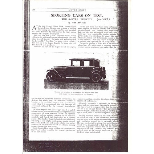 102 - TELEPHONE & IN-PERSON BIDDING ONLY - A 1927 BUGATTI TYPE 44 - TELEPHONE & IN-PERSON BIDDING ONLY One... 