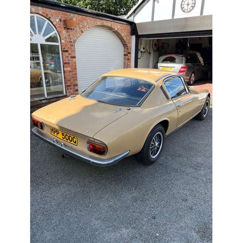 104 - A 1969 LOTUS ELAN + 2 COUPE 70459 miles, 1558CC Petrol, two former owners, in good running condition... 