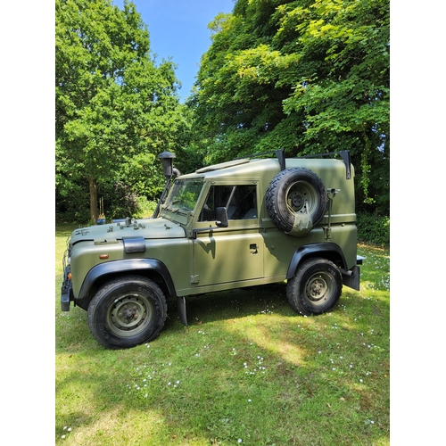 107 - A VERY RARE 1999 LAND ROVER DEFENDER 90 WINTERISED, WATERPROOF WOLF FFR HARDTOP made for use as a la... 