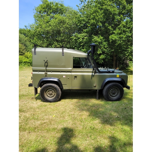 107 - A VERY RARE 1999 LAND ROVER DEFENDER 90 WINTERISED, WATERPROOF WOLF FFR HARDTOP made for use as a la... 