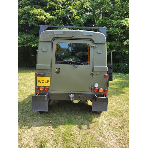 107 - A VERY RARE 1999 LAND ROVER DEFENDER 90 WINTERISED, WATERPROOF WOLF FFR HARDTOP made for use as a la... 