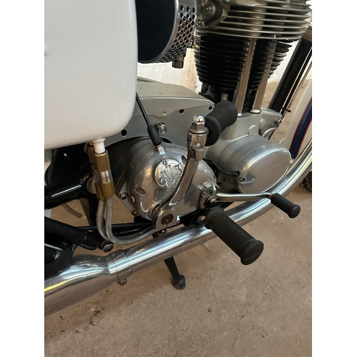 108 - AN AJS 497CC MODEL 18S CIRCA 1958 Registration number: SXV 523 Frame number: A61659 Engine number: 5... 