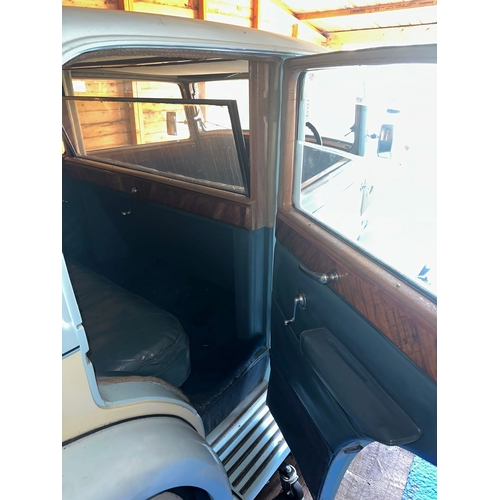 109 - A 1933 ROLLS-ROYCE 20/25 LIMOUSINE Registration no. WAS 268. Finished in a two-tone cream and baby b... 