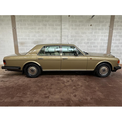 110 - A 1993 ROLLS-ROYCE SILVER SPIRIT II. 6750cc V8. Registration no. K699 SAB. Finished in gold, this Si... 