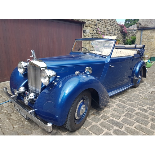 111 - A 1949 ALVIS TA14 DROPHEAD COUPE Engine 1892 cc, 4 cylinder ohv Coachbuilder: carbodies Car number, ... 