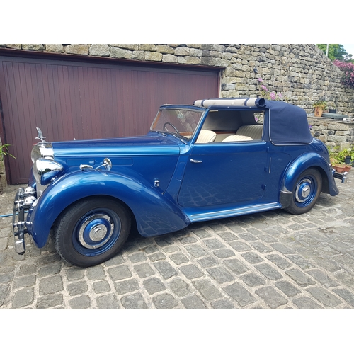 111 - A 1949 ALVIS TA14 DROPHEAD COUPE Engine 1892 cc, 4 cylinder ohv Coachbuilder: carbodies Car number, ... 