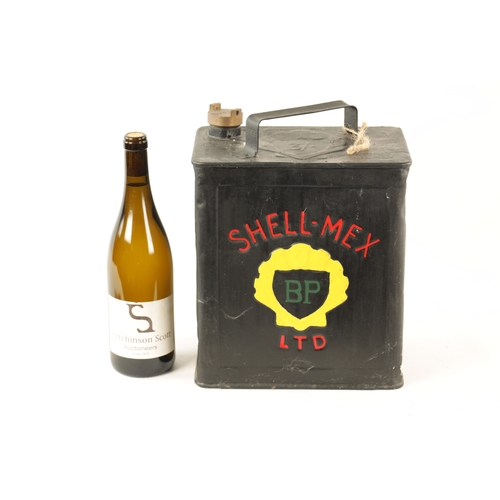 18 - A VINTAGE 'SHELL BP' PETROL CAN (25cm by 15cm by 29cm)