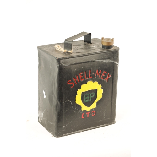 18 - A VINTAGE 'SHELL BP' PETROL CAN (25cm by 15cm by 29cm)