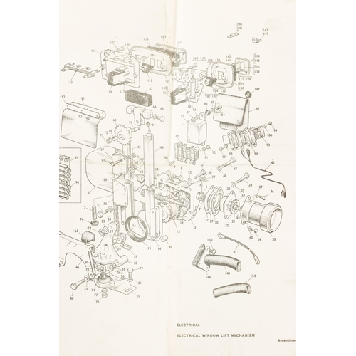 44 - AN ORIGINAL ROLLS ROYCE SILVER CLOUD II OWNERS HANDBOOK with diagrams (22.5cm high)