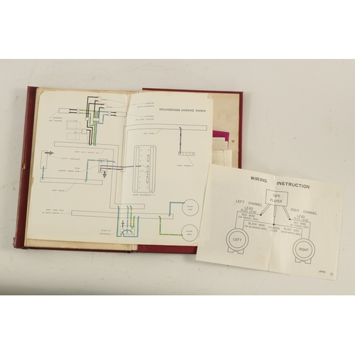 44 - AN ORIGINAL ROLLS ROYCE SILVER CLOUD II OWNERS HANDBOOK with diagrams (22.5cm high)