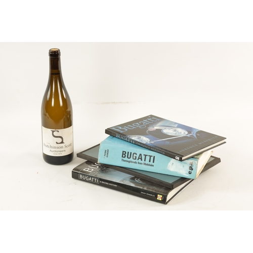 45 - A COLLECTION OF FOUR BUGATTI BOOKS ' The Study on Bugatti' by E. Hallums,'Bugatti' by Laurence Mered... 