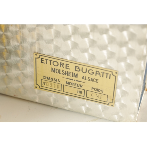 46 - ‘BUGATTI MAGNUM’ HARDBACK BOOK BY HUGH CONWAY & MAURICE SAUZAY With the original simulated brushed s... 