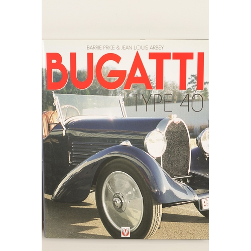 47 - A COLLECTION OF THREE BUGATTI HARDBACK BOOKS BY BARRIE PRICE and Louis Arbey