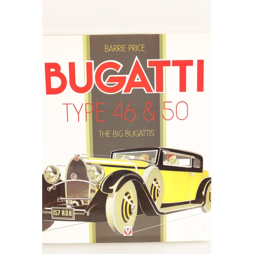 47 - A COLLECTION OF THREE BUGATTI HARDBACK BOOKS BY BARRIE PRICE and Louis Arbey