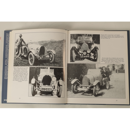 47 - A COLLECTION OF THREE BUGATTI HARDBACK BOOKS BY BARRIE PRICE and Louis Arbey