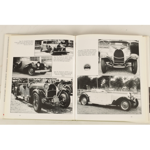 47 - A COLLECTION OF THREE BUGATTI HARDBACK BOOKS BY BARRIE PRICE and Louis Arbey