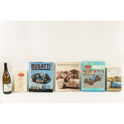 49 - A COLLECTION OF FOUR BUGATTI HARDBACK BOOKS ' The Bugatti reference and data book' by H.G. Conway, '... 