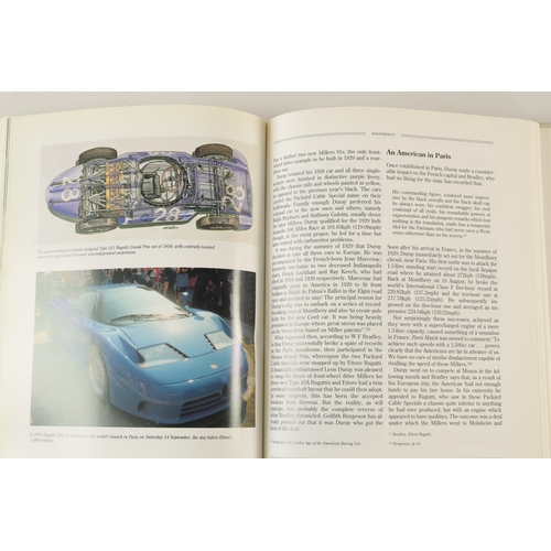 49 - A COLLECTION OF FOUR BUGATTI HARDBACK BOOKS ' The Bugatti reference and data book' by H.G. Conway, '... 