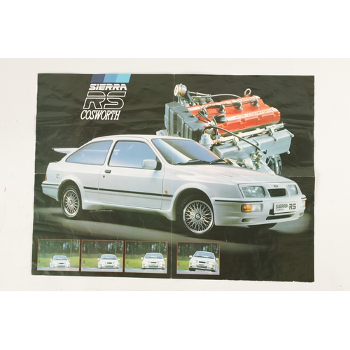 51 - AN ORIGINAL FORD SIERRA RS COSWORTH VEHICLE SALES BROCHURE circa 1987