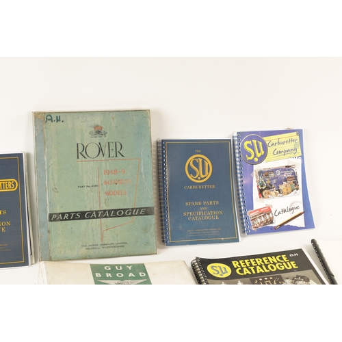 52 - A COLLECTION OF SUPPLIER CATALOGUES