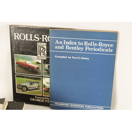 57 - A COLLECTION OF TWENTY HARDBACK AND SOFT BACK ROLLS-ROYCE BOOKS