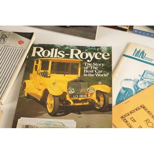 57 - A COLLECTION OF TWENTY HARDBACK AND SOFT BACK ROLLS-ROYCE BOOKS