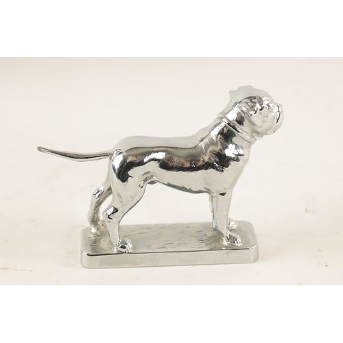 72 - A LOUIS LEJEUNE CAR MASCOT modelled as a bull mastiff